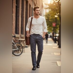 Wrangler Men's Dark Gray Pants